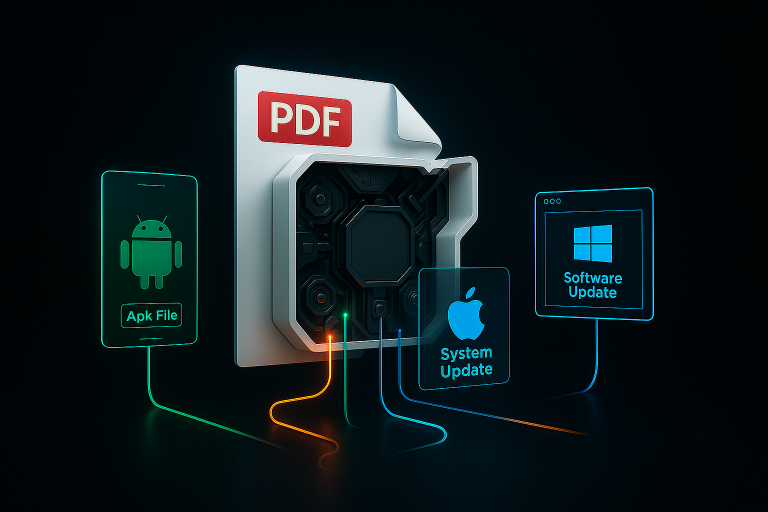 Stealth Link Injection in PDFs on iOS, Android and Windows