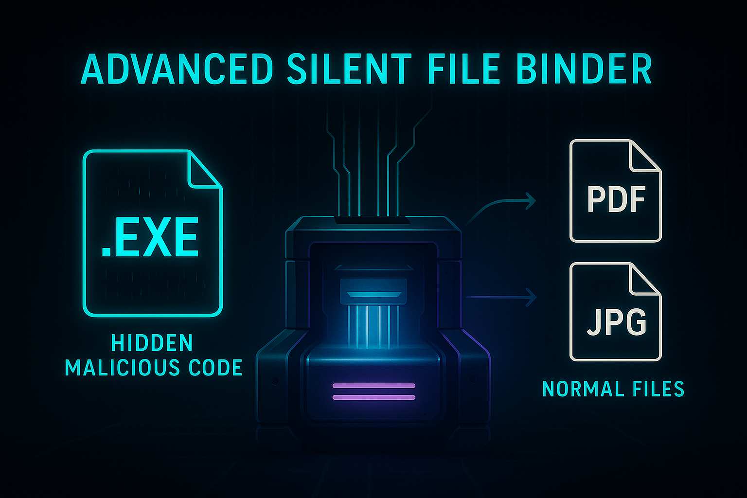 Advanced Silent File Binder EXE To PDF & JPG